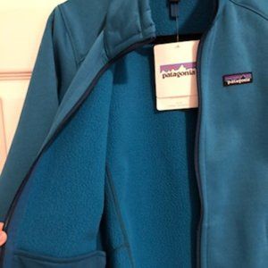 Patagonia Women's tech fleece jacket, "underwater blue"